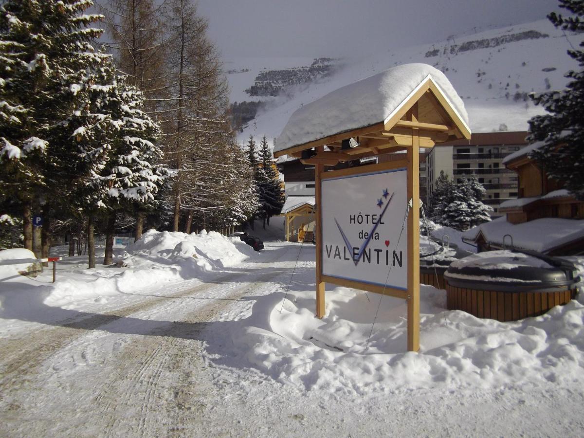 Hotel Valentin Pied Des Pistes 莱德萨阿尔卑斯 外观 照片