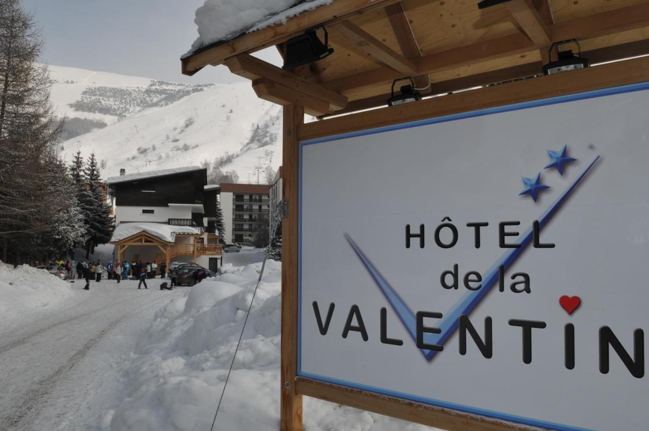 Hotel Valentin Pied Des Pistes 莱德萨阿尔卑斯 外观 照片