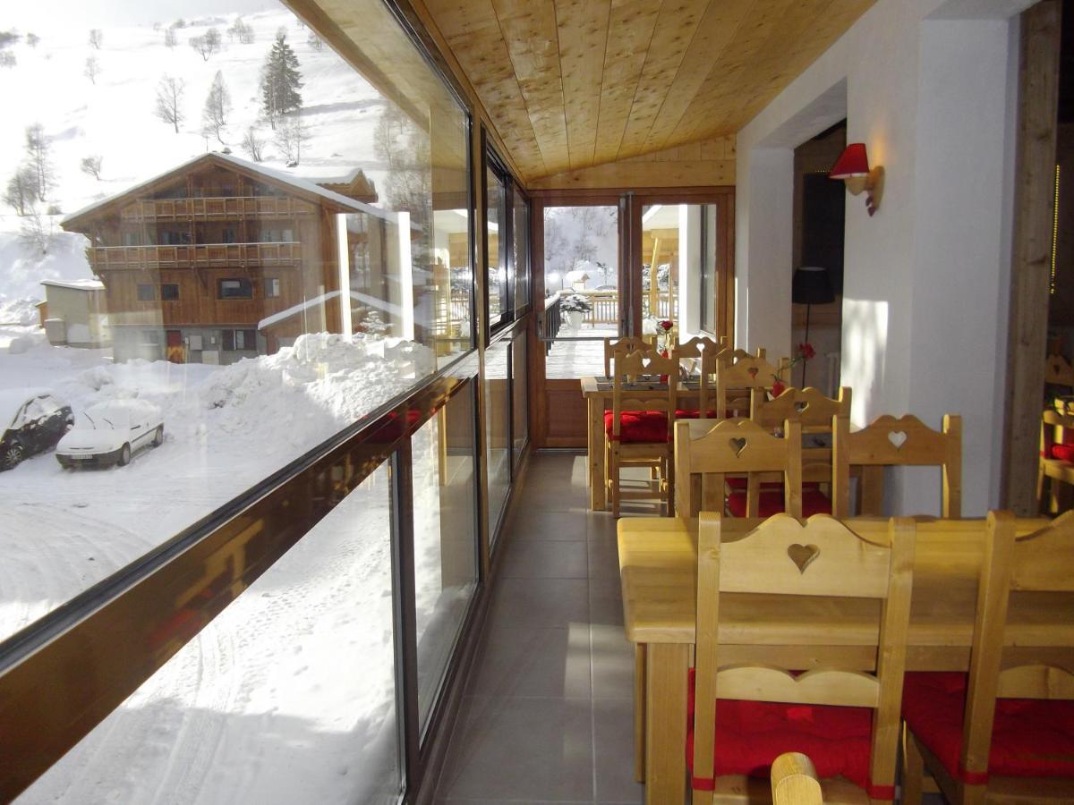 Hotel Valentin Pied Des Pistes 莱德萨阿尔卑斯 外观 照片
